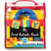 imageMelissa ampamp Doug Ks Kids My First Activity Book 8Page Soft Book for Babies and Toddlers Early Learning Developmental Plush Soft Activity for Babies and Toddlers