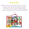 imageMelissa ampamp Doug Ks Kids PullBack Town Vehicle Set  Baby Toys Set with 4 Soft Toy Cars and Trucks Surface Washable with Removable Wheels Learning Toys for Babies and Toddlers