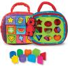 imageMelissa ampamp Doug Ks Kids TakeAlong Shape Sorter Baby Toy with 2Sided Activity Bag and 9 Textured Shape Blocks Sensory Toys Travel Shape Sorter Toys for Toddlers and Infants