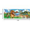 imageMelissa ampamp Doug Land of Dinosaurs Floor Puzzle 48 pc Jumbo Jigsaw Puzzle Educational Screen Free Activity for Toddler Preschoolers and Kids Ages 3 4 feet Long  FSC CertifiedLand of Dinosaurs