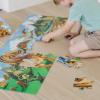 imageMelissa ampamp Doug Land of Dinosaurs Floor Puzzle 48 pc Jumbo Jigsaw Puzzle Educational Screen Free Activity for Toddler Preschoolers and Kids Ages 3 4 feet Long  FSC CertifiedLand of Dinosaurs