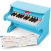 imageMelissa ampamp Doug LearntoPlay Piano with 25 Keys and ColorCoded Songbook  BluePlay Piano