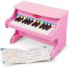 imageMelissa ampamp Doug LearntoPlay Pink Piano with 25 Keys and ColorCoded Songbook