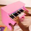 imageMelissa ampamp Doug LearntoPlay Pink Piano with 25 Keys and ColorCoded Songbook
