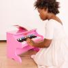 imageMelissa ampamp Doug LearntoPlay Pink Piano with 25 Keys and ColorCoded Songbook