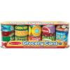 imageMelissa ampamp Doug Lets Play House 10 Grocery Cans with Removable Lids Toy Food ampamp Play Kitchen Accessories Preschool Learning Toys for Girls ampamp Boys 3