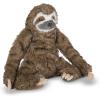 imageMelissa ampamp Doug Lifelike Plush Sloth Stuffed Animal 12W x 145H x 9D in