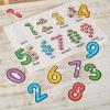imageMelissa ampamp Doug Lift ampamp See Numbers Wooden Peg Puzzle  10 Pieces  FSC CertifiedRetail Version