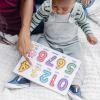 imageMelissa ampamp Doug Lift ampamp See Numbers Wooden Peg Puzzle  10 Pieces  FSC CertifiedRetail Version