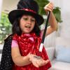imageMelissa ampamp Doug Magician Costume Role Play Set  Includes Hat Cape Wand Magic TricksFrustrationfree Packaging