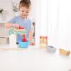 imageMelissa ampamp Doug MakeaCake 10Piece Wooden Mixer Set with Play Food ampamp Play Kitchen Accessories Preschool Toys for Girls ampamp Boys Ages 3  FSC Certified
