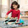 imageMelissa ampamp Doug Mega RaceCar Carrier  Wooden Tractor and Trailer with 6 Unique Race CarsFrustrationFree Packaging