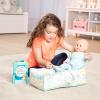 imageMelissa ampamp Doug Mine to Love Bassinet Play Set Portable Carrier for Dolls with Crinkle Toy Nursery Rhyme Book