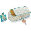 imageMelissa ampamp Doug Mine to Love Bassinet Play Set Portable Carrier for Dolls with Crinkle Toy Nursery Rhyme Book