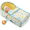 imageMelissa ampamp Doug Mine to Love Bassinet Play Set Portable Carrier for Dolls with Crinkle Toy Nursery Rhyme Book
