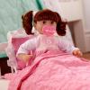 imageMelissa ampamp Doug Mine to Love Brianna 12Inch Soft Body Baby Doll with Hair and Outfit12 inches