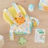 imageMelissa ampamp Doug Mine to Love Carrier Play Set for Baby Dolls with Toy Bear Bottle Rattle Activity Card