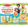 imageMelissa ampamp Doug Mine to Love Changing ampamp Bathtime Play Set for Dolls  Diapers Pretend ShampooWipes Towel More 19 pcs