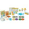 imageMelissa ampamp Doug Mine to Love Mealtime Play Set for Dolls with Bottle Pretend Baby Food Jars Snack Pouch More 24 pcs