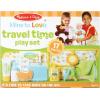 imageMelissa ampamp Doug Mine to Love Travel Time Play Set for Dolls with Diaper Bag Bottle Sunscreen More 17 pcs  Baby Doll Accessories Baby Doll Sets For Kids Ages 3