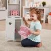 imageMelissa ampamp Doug Mine to Love Wooden Play Armoire Closet for Dolls Stuffed Animals  White 173H x 124W x 85D Assembled Wooden Pretend Play Closet Doll Wardrobe