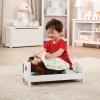 imageMelissa ampamp Doug Mine to Love Wooden Play Bed for Dolls Stuffed Animals  White 87H x 91W x 207L Assembled