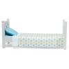 imageMelissa ampamp Doug Mine to Love Wooden Play Bed for Dolls Stuffed Animals  White 87H x 91W x 207L Assembled