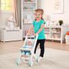 imageMelissa ampamp Doug Mine to Love Wooden Play Stroller for Dolls Stuffed Animals  White 18H x 8W x 11D Assembled