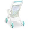 imageMelissa ampamp Doug Mine to Love Wooden Play Stroller for Dolls Stuffed Animals  White 18H x 8W x 11D Assembled