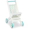 imageMelissa ampamp Doug Mine to Love Wooden Play Stroller for Dolls Stuffed Animals  White 18H x 8W x 11D Assembled