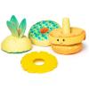 imageMelissa ampamp Doug MultiSensory Pineapple Soft Stacker Infant Toy  Stacking Toys For Babies Pineapple Stacking Toy For Infants