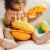 imageMelissa ampamp Doug MultiSensory Pineapple Soft Stacker Infant Toy  Stacking Toys For Babies Pineapple Stacking Toy For Infants