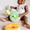 imageMelissa ampamp Doug MultiSensory Pineapple Soft Stacker Infant Toy  Stacking Toys For Babies Pineapple Stacking Toy For Infants