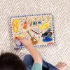 imageMelissa ampamp Doug Musical Instruments Sound Puzzle  Wooden Peg Puzzle with LightActivated Sound Effects 8 pcs Wooden Peg Baby Music Learning Toys for Toddlers and Preschoolers Ages 2