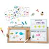 imageMelissa ampamp Doug Natural Play Play Draw Create Reusable Drawing ampamp Magnet Kit  Ocean 42 Magnets 5 DryErase Markers  FSC CertifiedOcean