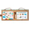 imageMelissa ampamp Doug Natural Play Play Draw Create Reusable Drawing ampamp Magnet Kit  Ocean 42 Magnets 5 DryErase Markers  FSC CertifiedOcean