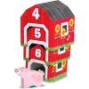 imageMelissa ampamp Doug Nesting and Sorting Barns and Animals with 6 Numbered Barns and Matching Wooden Animals