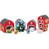 imageMelissa ampamp Doug Nesting and Sorting Barns and Animals with 6 Numbered Barns and Matching Wooden Animals
