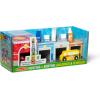 imageMelissa ampamp Doug Nesting and Sorting Blocks  6 Buildings 6 Wooden Vehicles  FSC CertifiedSet
