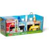 imageMelissa ampamp Doug Nesting and Sorting Blocks  6 Buildings 6 Wooden Vehicles  FSC CertifiedSet