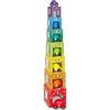 imageMelissa ampamp Doug Nesting and Sorting Garages and Cars with 7 Graduated Garages and 7 Stackable Wooden Cars  FSC Certified