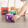 imageMelissa ampamp Doug Nesting and Sorting Garages and Cars with 7 Graduated Garages and 7 Stackable Wooden Cars  FSC Certified