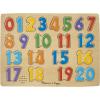 imageMelissa ampamp Doug Numbers Sound Puzzle  Wooden Puzzle with Sound Effects 21 pcs