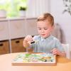 imageMelissa ampamp Doug Old MacDonalds Farm Song Puzzle  8Piece Wooden Peg Puzzle with LightActivated Sounds Music Learning Toy for Toddlers and Preschoolers Ages 2