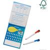 imageMelissa ampamp Doug On The Go Game On Reusable Games WipeOff Activity Pad Reusable Travel Toy with 2 DryErase Markers  FSC Certified