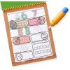 imageMelissa ampamp Doug On The Go Water Wow Reusable WaterReveal Activity Pad  Numbers  FSC CertifiedNumbers