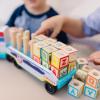 imageMelissa ampamp Doug PAW Patrol Wooden ABC Block Truck 33 PiecesABC Alphabet Truck