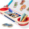 imageMelissa ampamp Doug PAW Patrol Wooden DoubleSided Tabletop Art Center Easel 33 Pieces PAW Patrol Toys DoubleSided Childrens Easel for Toddlers and Kids Ages 3