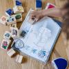 imageMelissa ampamp Doug PAW Patrol Wooden Stamps Activity Set with Markers Activity Pad 25 Pieces