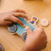 imageMelissa ampamp Doug PAW Patrol Wooden Vehicles Craft Kit  3 Decorate Your Own Vehicles 3 Play Figures